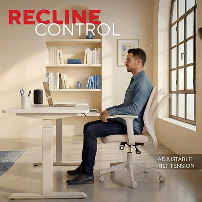 Staples Ergonomic Task Chair, Mesh, Gray