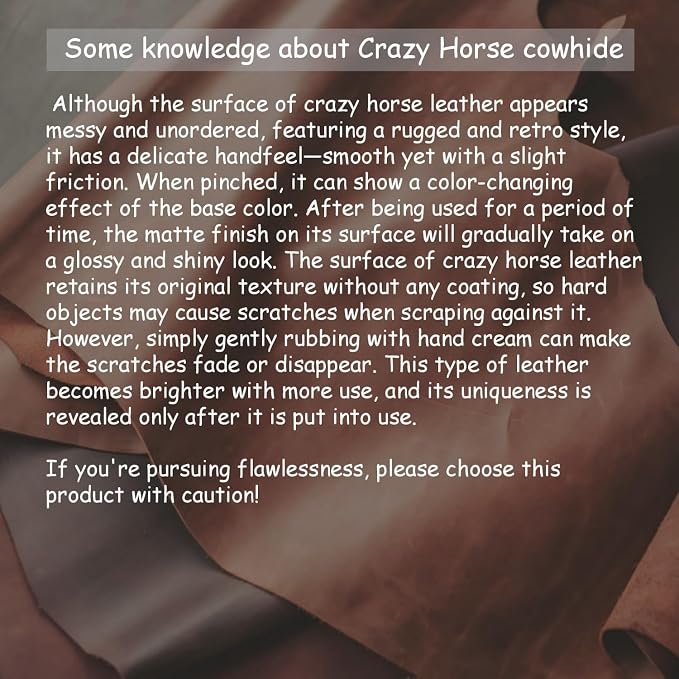 Mouse Pad-Premium Full Grain Genuine Leather-Handmade with Cowhide Crazy Horse Leather-Suitable for Working from Home or in the Office-Square 9.8x9.8in-Vintage Black
