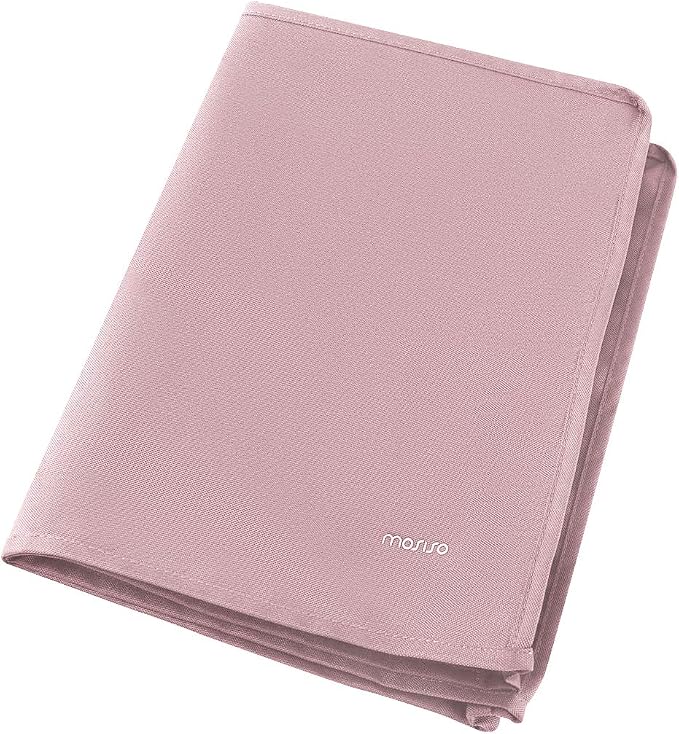 MOSISO Monitor Dust Cover 26, 27, 28, 29 inch Anti-Static Dustproof LCD/LED/HD Panel Case Computer Screen Protective Sleeve Compatible with iMac 27 inch, 26-29 inch PC, Desktop and TV, Pink