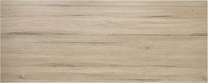 Kaboon 60x24 inches Tabletop, Solid One-Piece Desktop for Sit Stand Desk, Double Desks, L Desk DIY,Wood Countertop Home or Commercial Use,1 inch Thick, Light Oak, 23.62" D x 59.1" W