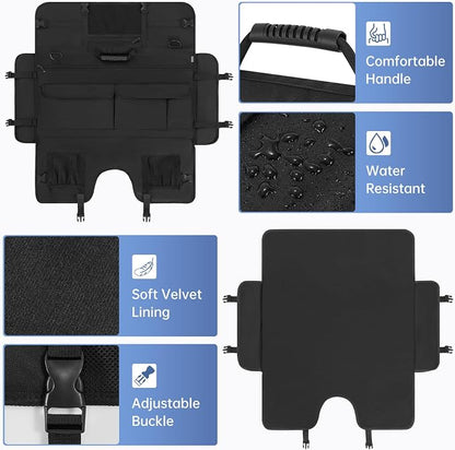 Monitor Carrying Case, Travel Case for 27'' LCD Screens and Monitors Protective Bag Monitor Dust Cover with Carry Handle & Adjustable Shoulder Strap Compatible with Desktop Computer and Accessories
