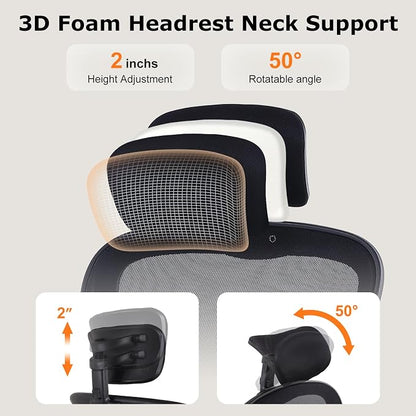 10 Pack Office Chair Ergonomic Desk Chair Comfort Adjustable Height with Wheels，Lumbar Support Mesh Swivel Computer Home Office Chair,Conference Room Chairs