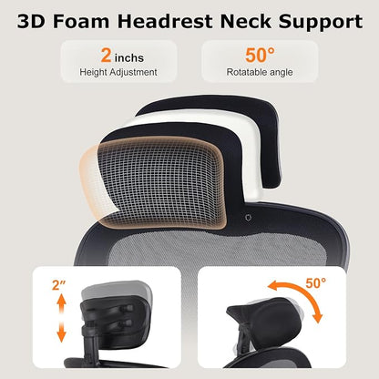 8 Pack Office Chair Ergonomic Desk Chair Comfort Adjustable Height with Wheels，Lumbar Support Mesh Swivel Computer Home Office Chair,Conference Room Chairs