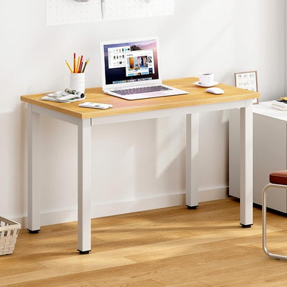 SogesHome 31.5inches Computer Desk PC Desk Office Desk Workstation for Home Office Use Writing Table, Oak(31.5''Lx15.75''W)