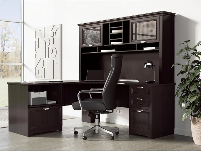 Realspace® Modern Comfort Modee Vegan Leather High-Back Executive Office Chair, Black/Chrome, BIFMA Compliant