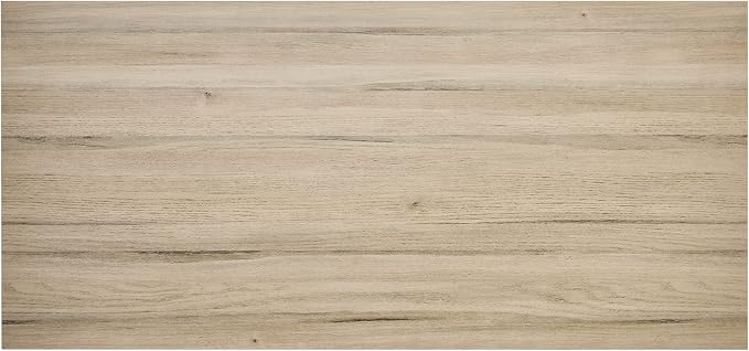 Kaboon 60x28 inches Tabletop, Solid One-Piece Desktop for Sit Stand Desk, Double Desks, L Desk DIY,Wood Countertop Home or Commercial Use,1 inch Thick, Light Oak, 27.56" D x 59.1" W