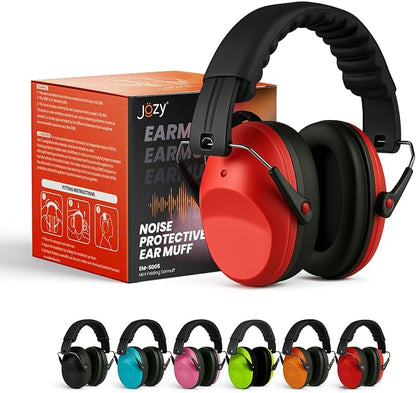 Jozy Noise Canceling Headphones for Kids, SNR 26dB Ear Protection for Autism, Sound Proof Sensory Muffs for Hearing, Concerts