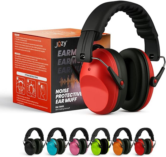 Jozy Noise Canceling Headphones for Kids, SNR 26dB Ear Protection for Autism, Sound Proof Sensory Muffs for Hearing, Concerts