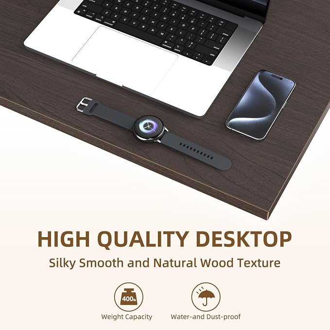 Universal Solid One-Piece Wood Table Top, 60"x24"x1" Workbench Top - Rectangular Particle Board for Standing Desk, Home Office Desk Countertop DlY, Washer Dryer, Coffee, Bar Tabletop
