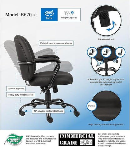 Boss Heavy Duty Task Chair