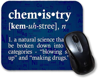 Chemistry Definition Funny Mouse Pad