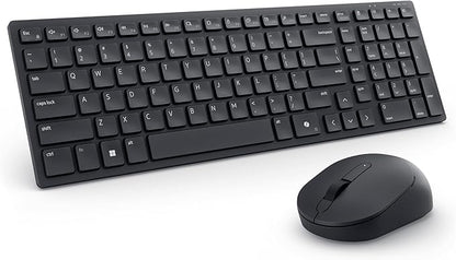 Dell KM555 Pro Compact Silent Keyboard and Mouse, Black