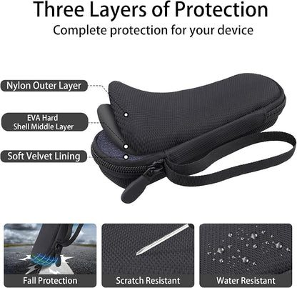 co2CREA Hard Case Replacement for Logitech Spotlight 2/1 Presentation Remote Presenter Clicker, Black