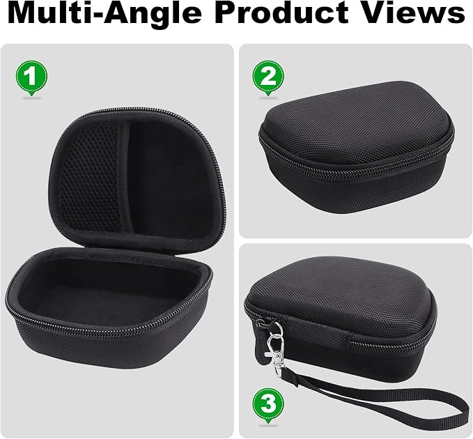 Aenllosi Hard Case Replacement for Logitech HD Pro Webcam fits C920/ C930e/C922 (Black)