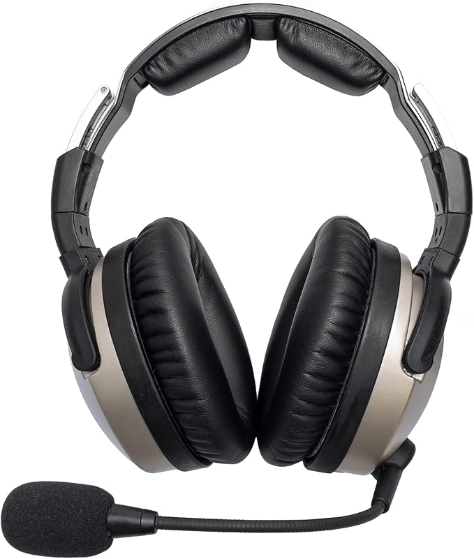 Mic Muff Compatible with Lightspeed Zulu 3 Headset, Sierra, Tango, PFX - 3 Foam Mic Covers + 3 O-Rings Kit