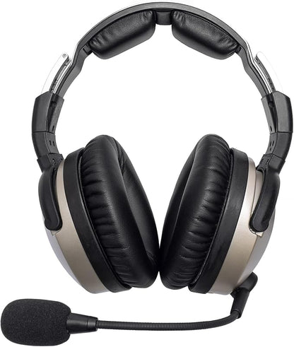 Mic Muff Compatible with Lightspeed Zulu 3 Headset, Sierra, Tango, PFX - 3 Foam Mic Covers + 3 O-Rings Kit