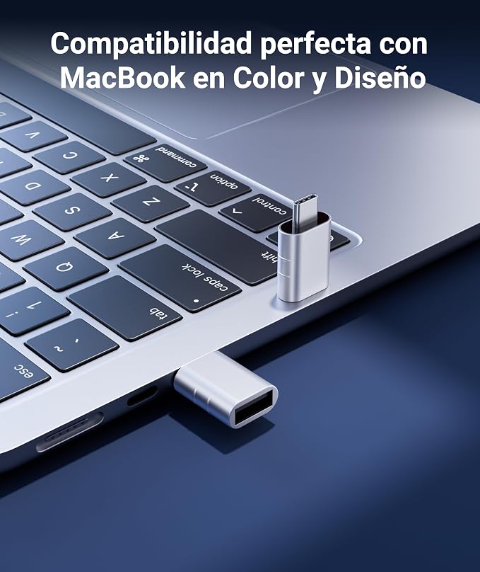 Syntech USB C to USB Adapter(2 Pack), USB-C Male to USB 3.0 Female Adapter Compatible with iPhone 17 Pro Max MacBook Pro Air 2024 iPad mini Pro Surface Pro and Other Type C or Thunderbolt 5/4 Devices