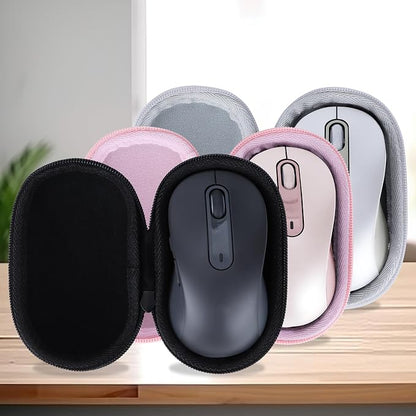 Lebakort Storage Case Compatible with Logitech Signature M650 L / M550 L Full Size Mouse (Off White Case)
