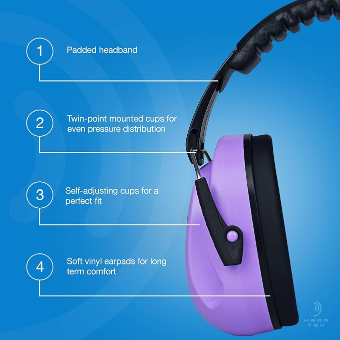 Noise Cancelling Headphones Kids Adult Earmuffs Shooting Ear Protection Foldable Ear Protection Earmuffs