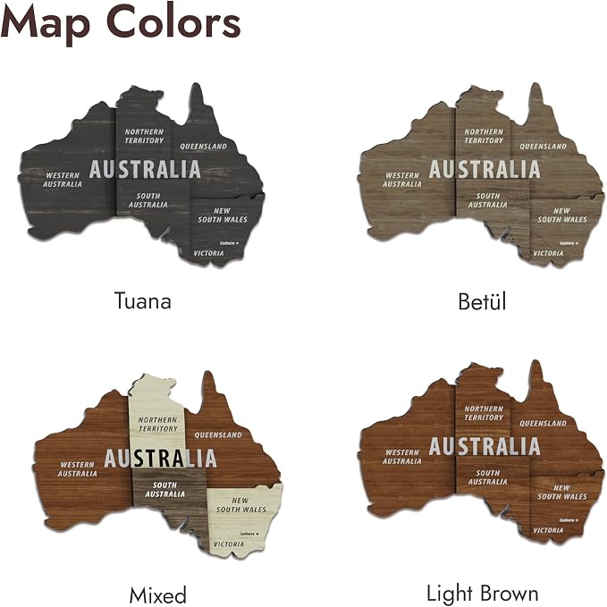 Colorfull Worlds, Multilayer 3D Wooden World Map, Travel Map States and Capitals, Wall Decor For New House, Gift For Travelers, Office Decor, Birthday Present,Living Room Decoration (M, Mixed)