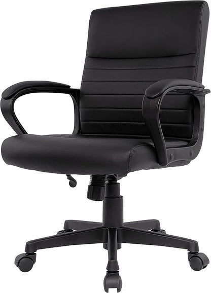 STAPLES Tervina Luxura Mid-Back Manager Chair