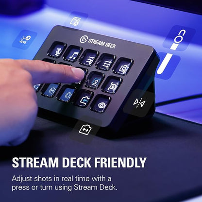 Elgato Facecam MK.2, Premium Full HD Webcam, HDR