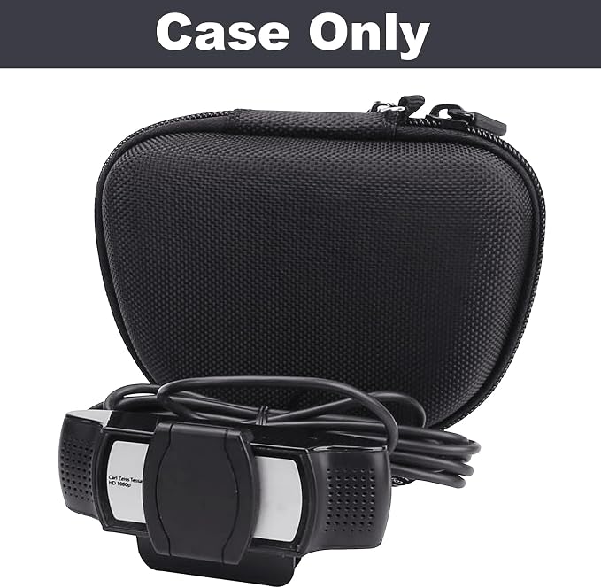 Aenllosi Hard Case Replacement for Logitech HD Pro Webcam fits C920/ C930e/C922 (Black)