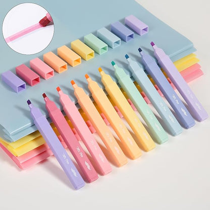 Mr. Pen- Aesthetic Bible Highlighters No Bleed Through, 10 Pack | Assorted Colors, Cute Highlighter for Journaling Supplies and School Accessories, Bible Highlighters and Pens No Bleed