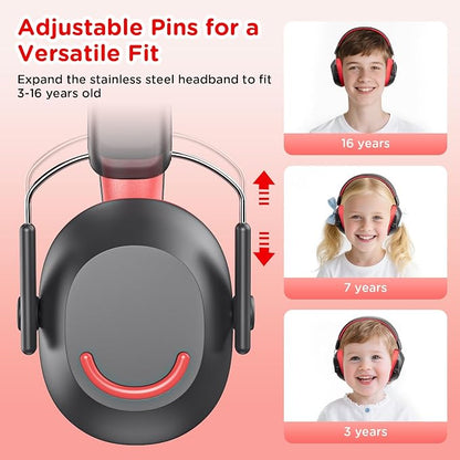 Link Dream Ear Protection Ear Muffs for Kids Toddler Noise Cancelling Reduction SNR 30dB for Show, Concert, Events, Fireworks