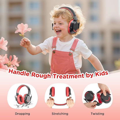 Link Dream Ear Protection Ear Muffs for Kids Toddler Noise Cancelling Reduction SNR 30dB for Show, Concert, Events, Fireworks
