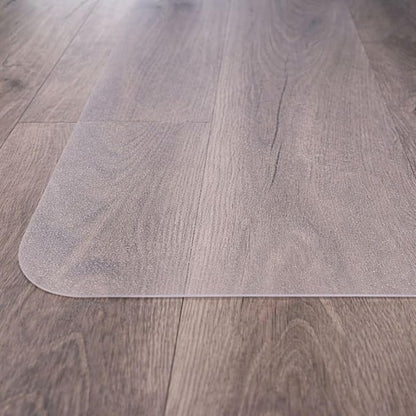 Marvelux Heavy Duty Polycarbonate Office Chair Mat for Hardwood Floors 47" x 53" | Transparent Hard Floor Protector, Rectangular | Multiple Sizes