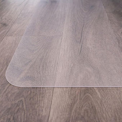 Marvelux Heavy Duty Polycarbonate Office Chair Mat for Hardwood Floors 48" x 51" | Transparent Hard Floor Protector, Rectangular | Multiple Sizes