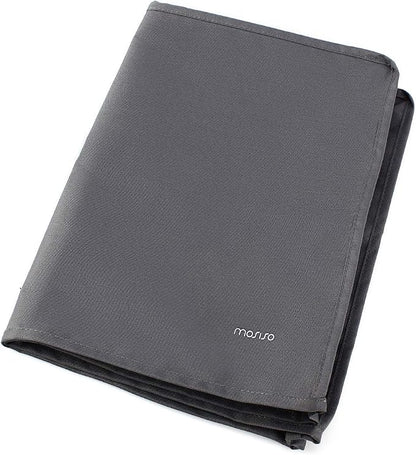 MOSISO Monitor Dust Cover 32, 33, 34, 35 inch Anti-Static Dustproof LCD/LED/HD Panel Case Computer Screen Protective Sleeve Compatible with 32-34 inch PC, Desktop and TV, Space Gray