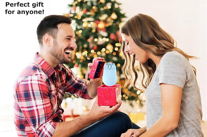 Wireless Mouse Cute Pig Bluetooth & USB Dual Mode Mice,Silent Portable Compact Blue Fun Mice for Mac/PC/Laptop/Chromebook/Computer/Tablet/iPad/MacBook Air/Pro Travel Kids Girls Boys Women Men Gift