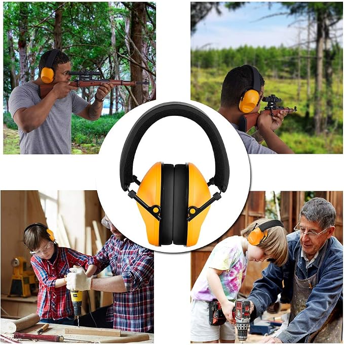 Ear Protection noise cancelling headphones For Adults, Children, Sensory Autism Hearing Protection Safety Earmuffs