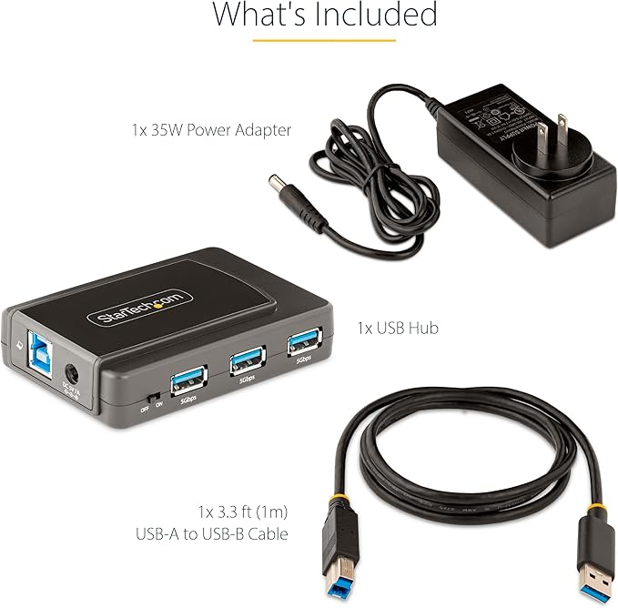 7 Port USB Hub USB 3.0 5Gbps