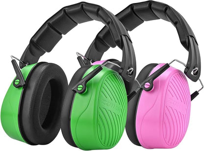 ZOHAN 019 Noise Cancelling Headphones for Adult - NRR 28dB Hearing Protection for Working, Shooting, Mowing, Autism