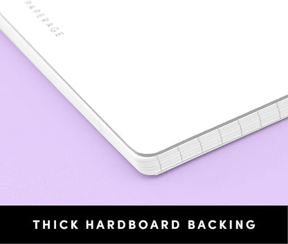 PAPERAGE Top Bound Spiral Notebook, 3 Pack, Lined Notepad, (Light Grey/Navy/Sage Green), 70 Sheets (140 Pages) Per Notebook, Wide/Legal Ruled, 8.5 inches x 11 inches