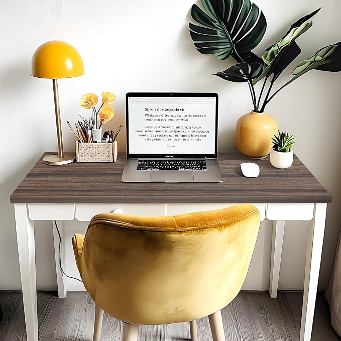Kaboon 48x30 inches Tabletop, Solid One-Piece Desktop for Sit Stand Desk, Double Desks, L Desk DIY,Wood Countertop Home or Commercial Use,1 inch Thick, Eucalyptus, 30" D x 47.25" W