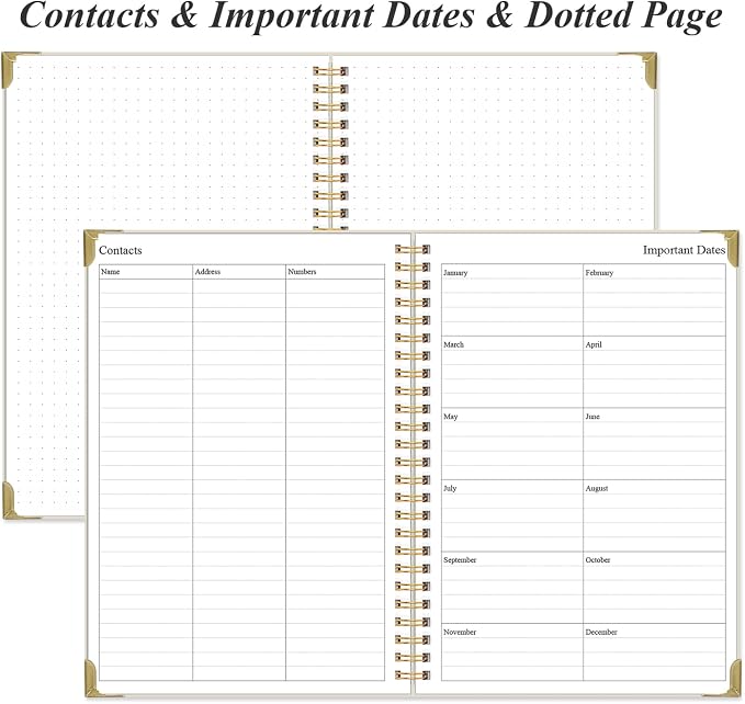To Do List Notebook - Aesthetic Daily Planner to Easily Organize Your Tasks And Boost Productivity - Undated Planner for School or Office Supplies, 5.8" x 8.5", Beige