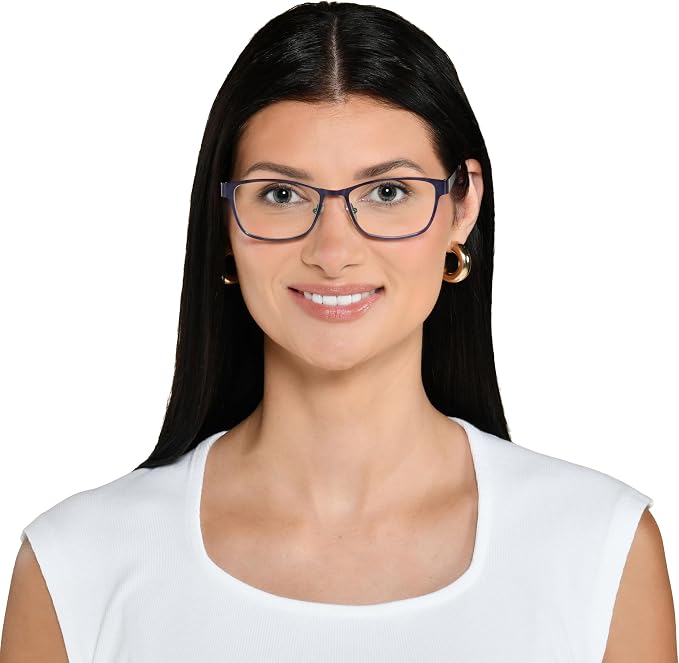 Foster Grant womens Tierney Multifocus Reading Glasses Cat-Eye Reading Glasses