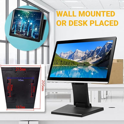 LCD Monitor Stand - VESA Hole 75x75mm & 100x100mm Folding Universal Monitor Desk Bracket