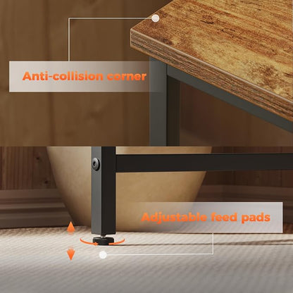 Mericonia 32 inch Computer Desk, Gaming Desk for Small Spaces, Modern Simple Style Table for Home Office, Study Student Writing Table