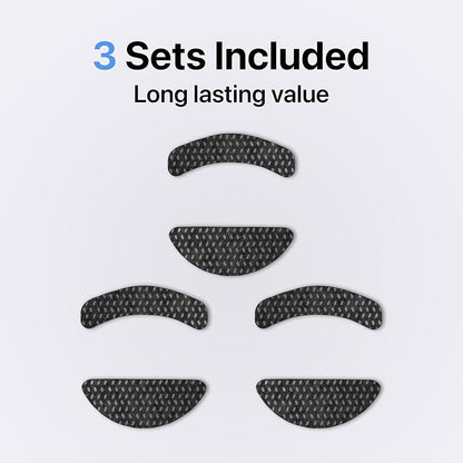 Adhesive Mouse Pad, 3 Pack - Minimalist Mousepad for Razer Viper Mini