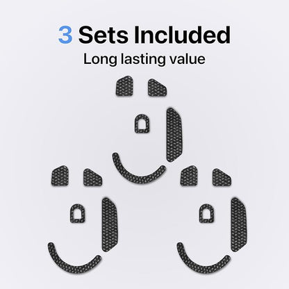 Adhesive Mouse Pad, 3 Pack - Minimalist Mousepad for Razer Basilisk V3 Pro