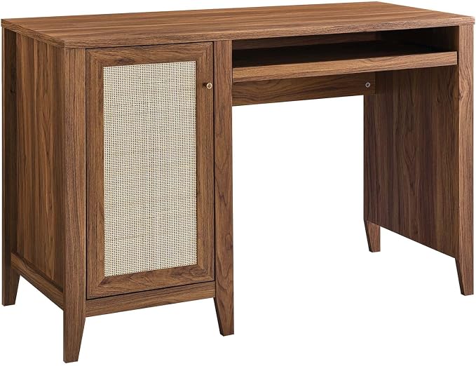 Modway Soma Desk, Walnut, 47"