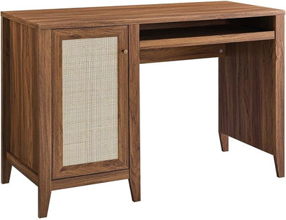Modway Soma Desk, Walnut, 47"