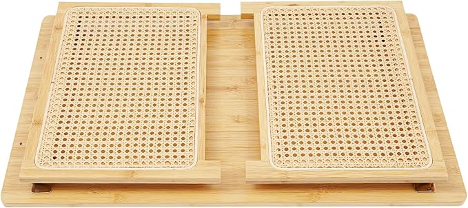 Japanese Floor Table Foldable Bamboo Low Table for Sitting on the Floor, Natural Coffee Table Minimalist Tatami for Home Office, Meditation & Tea Ceremony (Easy Storage) (31.5*18.89*13.77Inch)