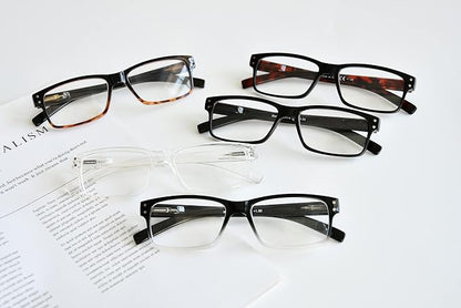Eyekepper 7-pack Reading Glasses Blue Light Blocking for Men +3.00