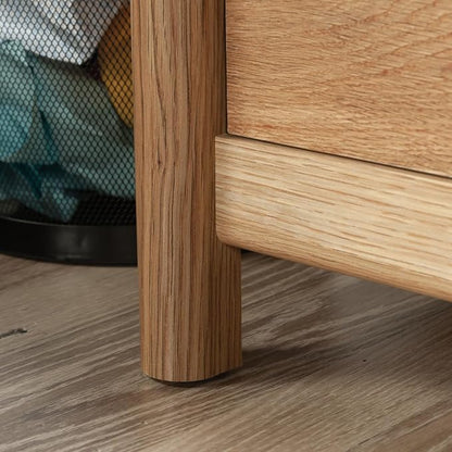 Hassyee Minimalist Design Home Office Computer Desk with Discreet Storage Compartment, Durable Construction Writing Table, Quick and Simple Assembly